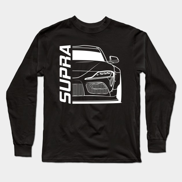 Supra MK V JDM Long Sleeve T-Shirt by GoldenTuners